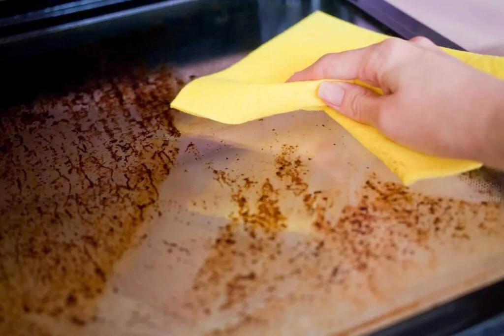 Give your oven a baking soda makeover