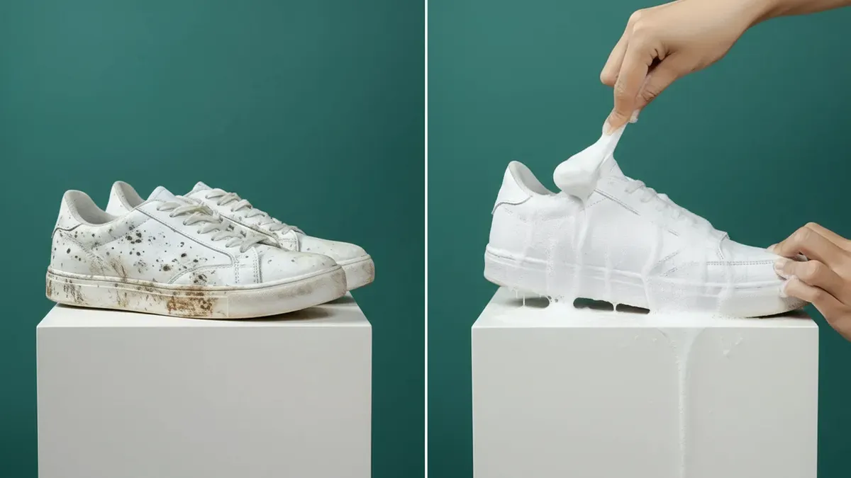Keep your white sneakers looking fresh and bright